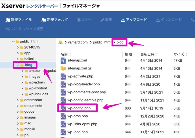 Xserver ファイルマネージャ